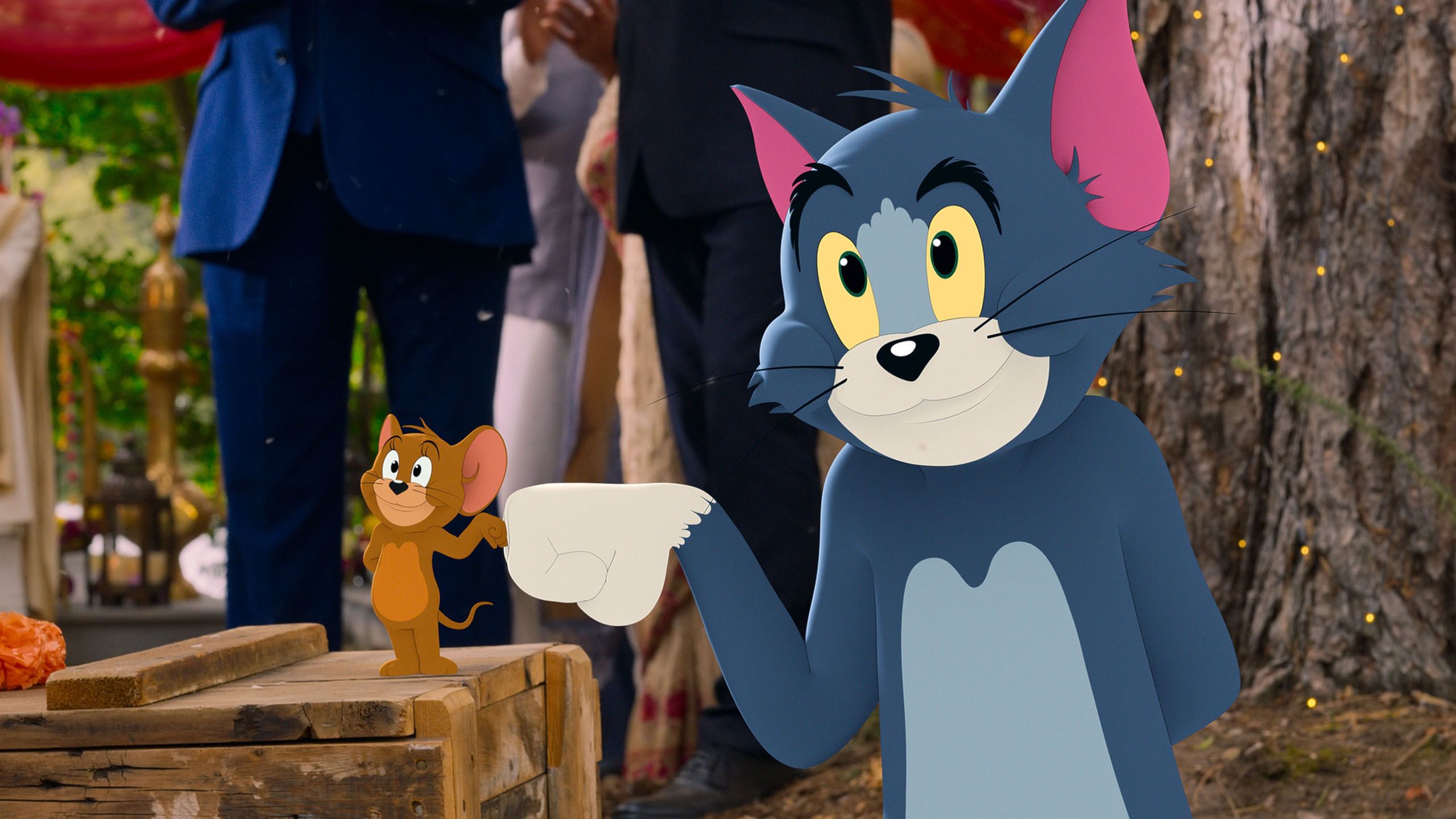 2560x1440 Jerry Tom Close HD Tom & Jerry Wallpaper