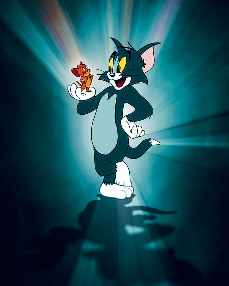 800x1000 Tom and jerry, anime, cartoon, fantastic, happy, mouse, super, HD phone wallpaper