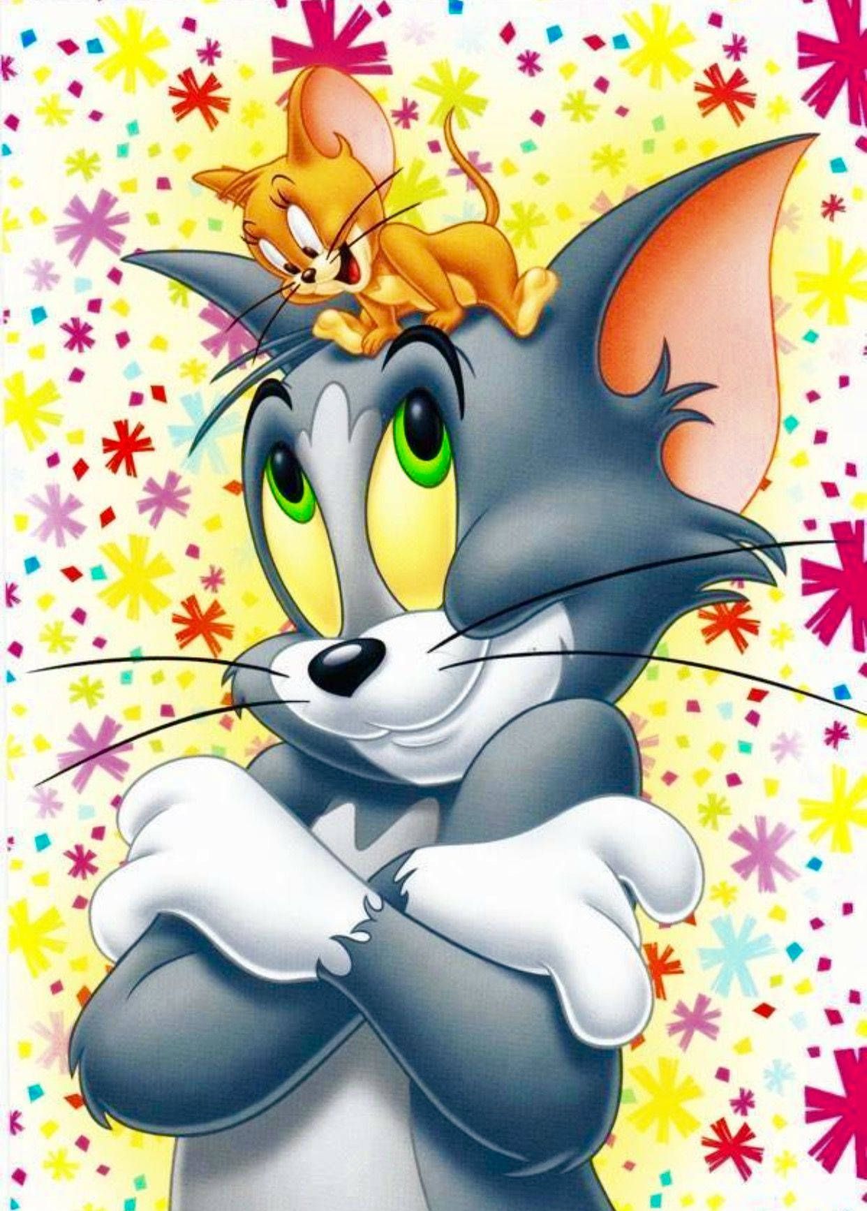 1242x1734 Download Tom And Jerry 4K Animated Characters Wallpaper