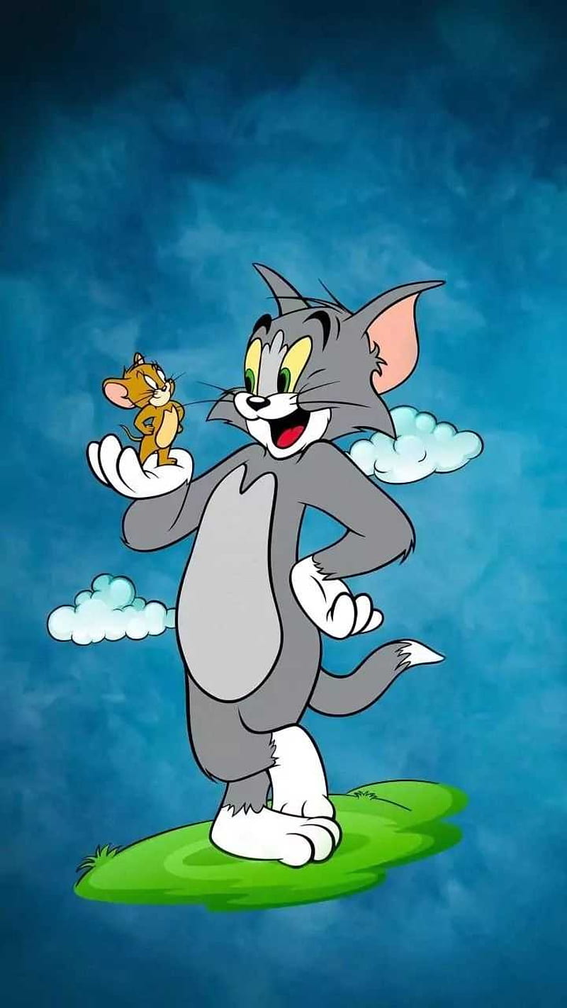 800x1422 Tom and Jerry, cartoon, HD phone wallpaper