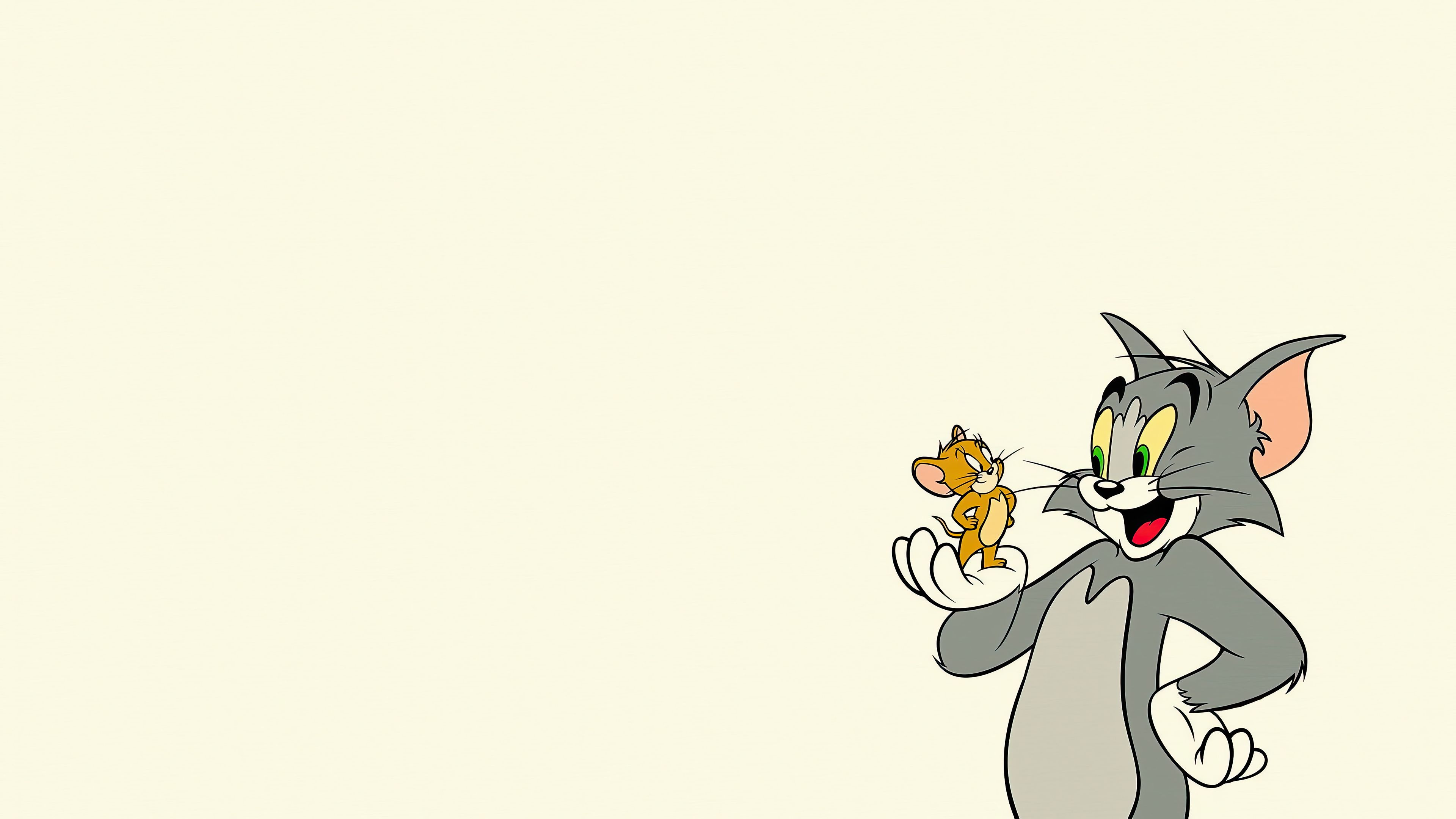 3840x2160 Tom and Jerry Wallpaper 4K HD PC
