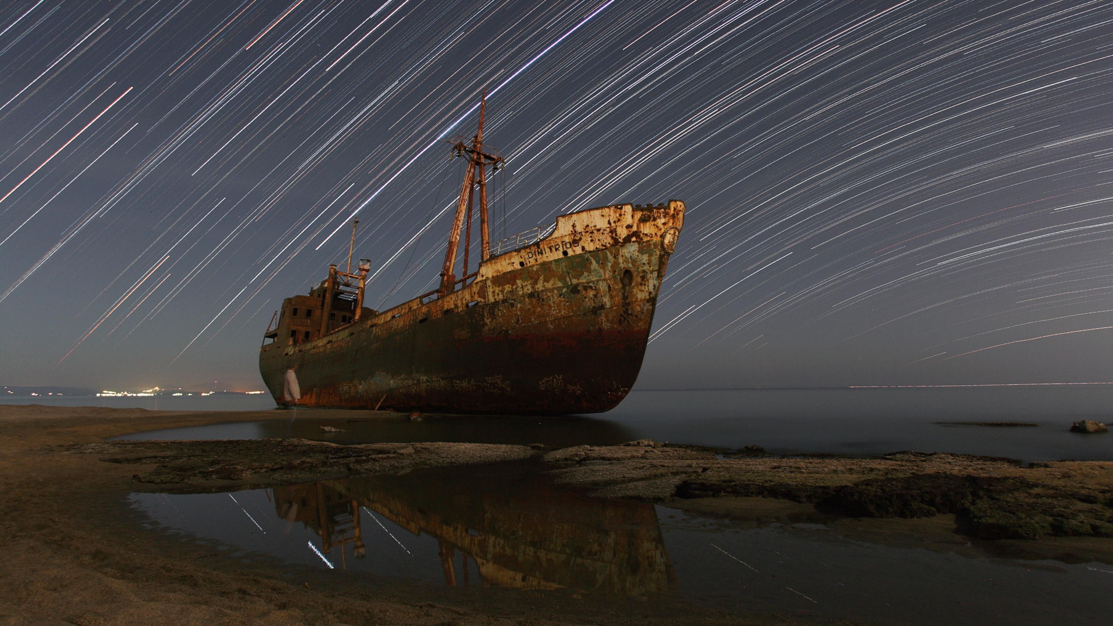 3840x2160 Aral Sea Wallpaper