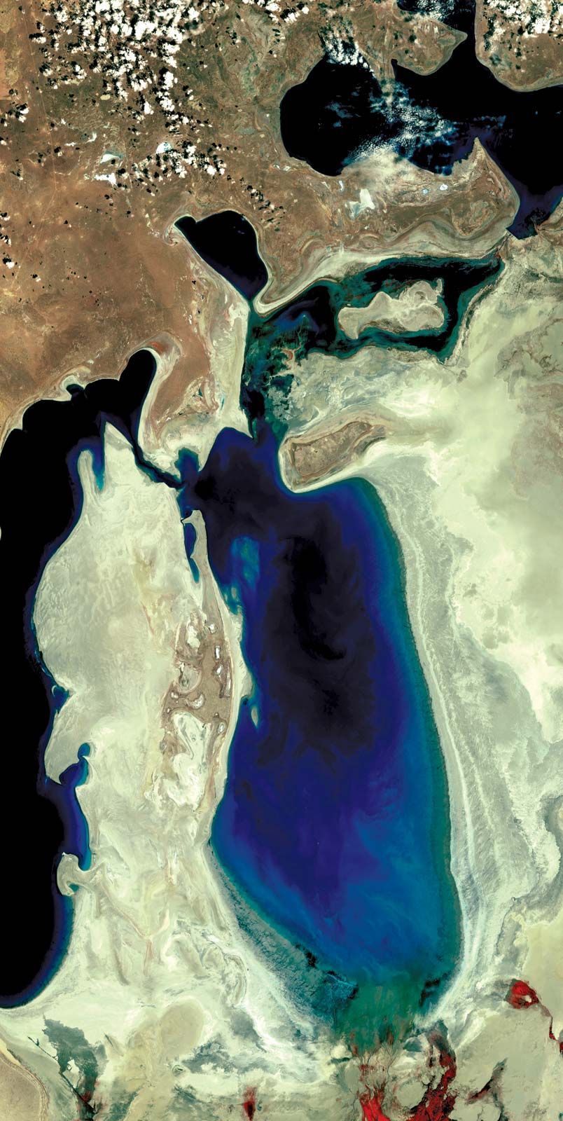 804x1600 Aral Sea. Description, History, Map, Shrinking, & Facts
