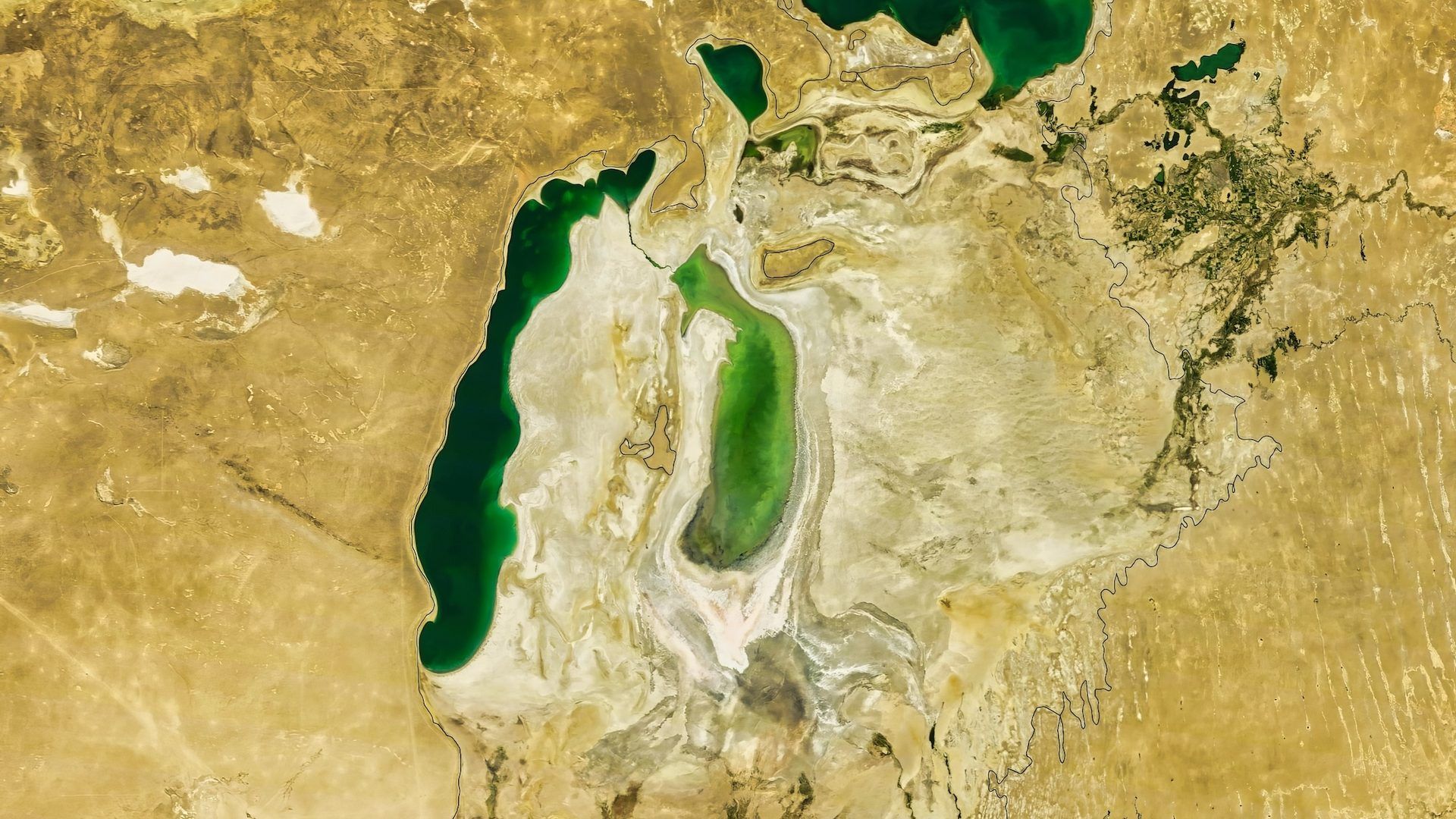 1920x1080 Drying Aral Sea has released 825 million tons of carbon dioxide
