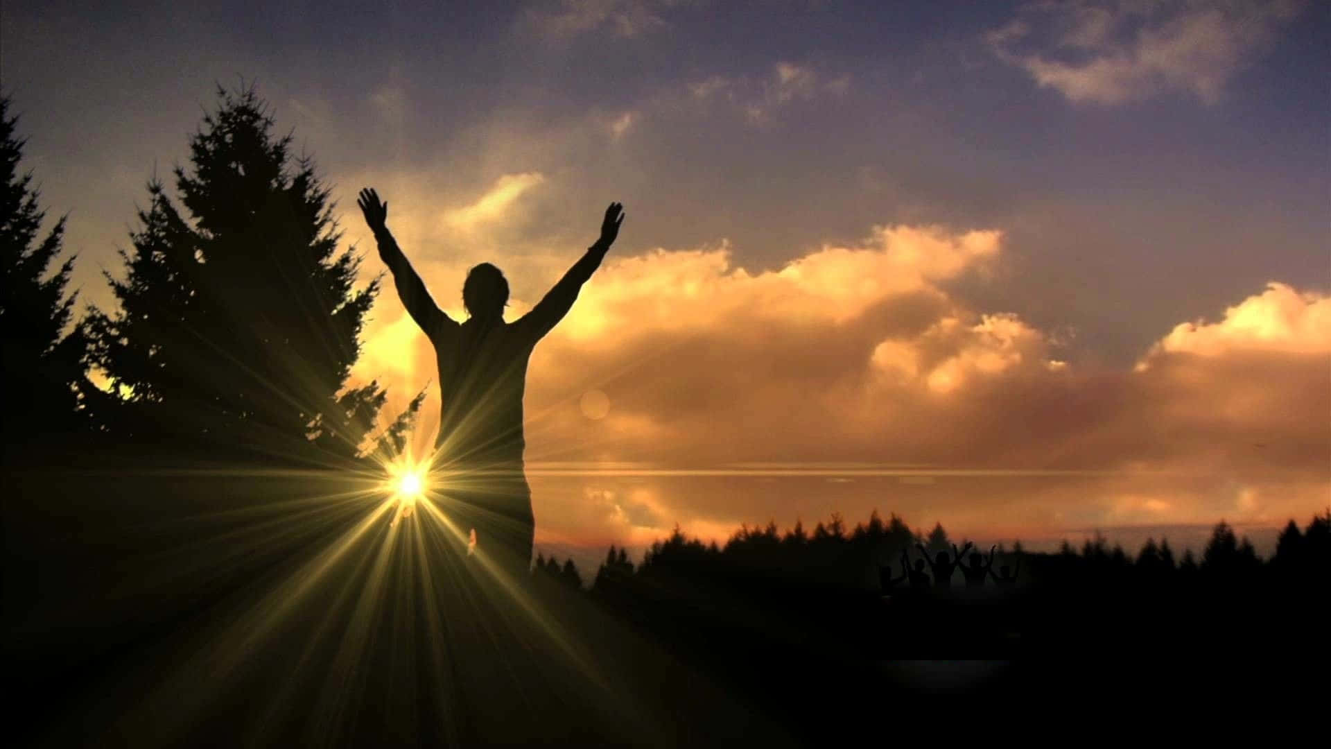1920x1080 Worship God Wallpaper