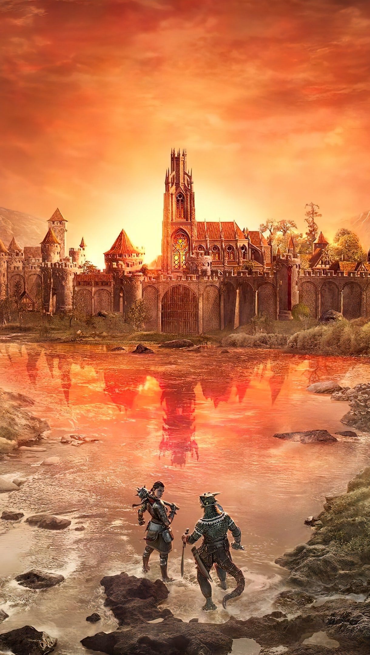 1220x2160 The Elder Scrolls Blackwood Wallpaper 4K for iPhone and Mobile Phone