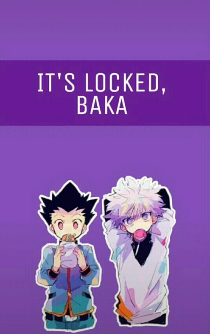 736x1170 Killua and Gon lock screen