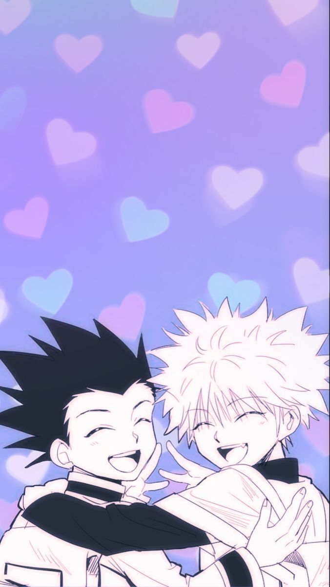 676x1200 gon & killua wallpapr ૮₍ ˶ᵔ ᵕ ᵔ˶ ₎ა