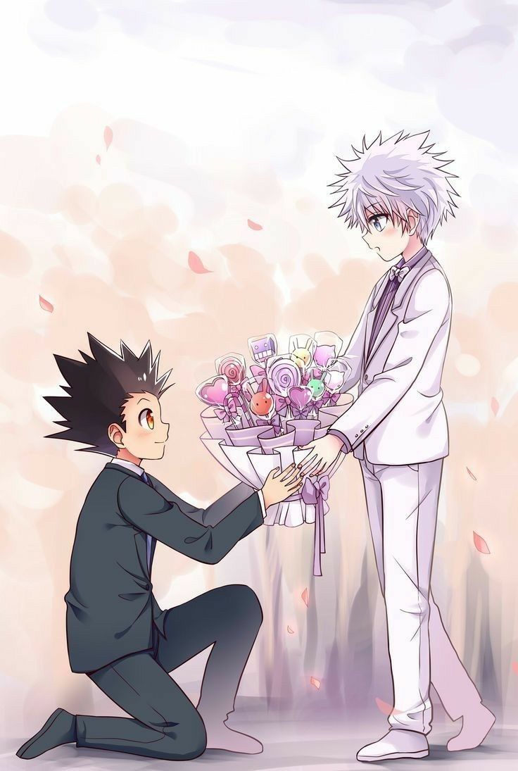 736x1095 Killugon wallpaper. Killua x gon wallpaper, Killua and his dad, Gon e killua