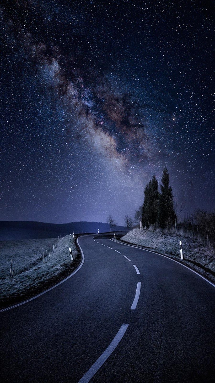 900x1600 Night Landscape Mobile Wallpaper. HD Image Mobile Walls