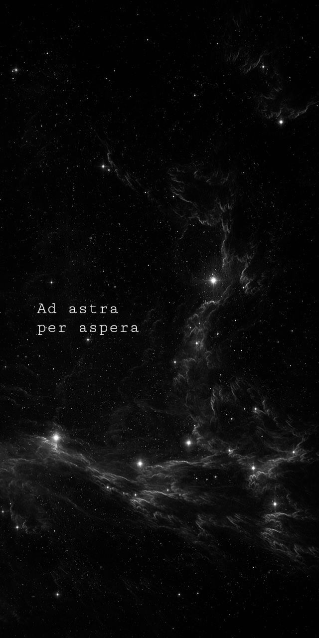640x1280 Ad astra per aspera. Wallpaper