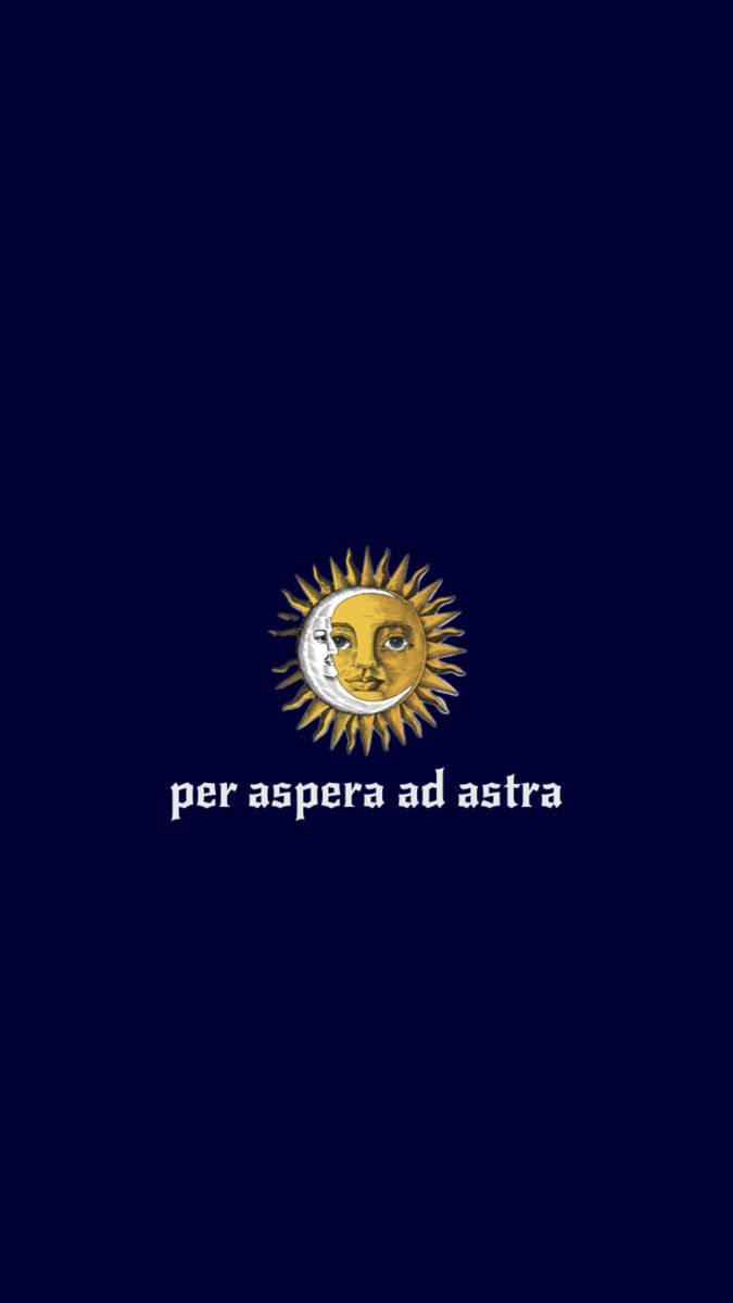 675x1200 Per Aspera Ad Astra Logo. Ispanyolca, Duvar kağıtları, Ilham verici alıntılar