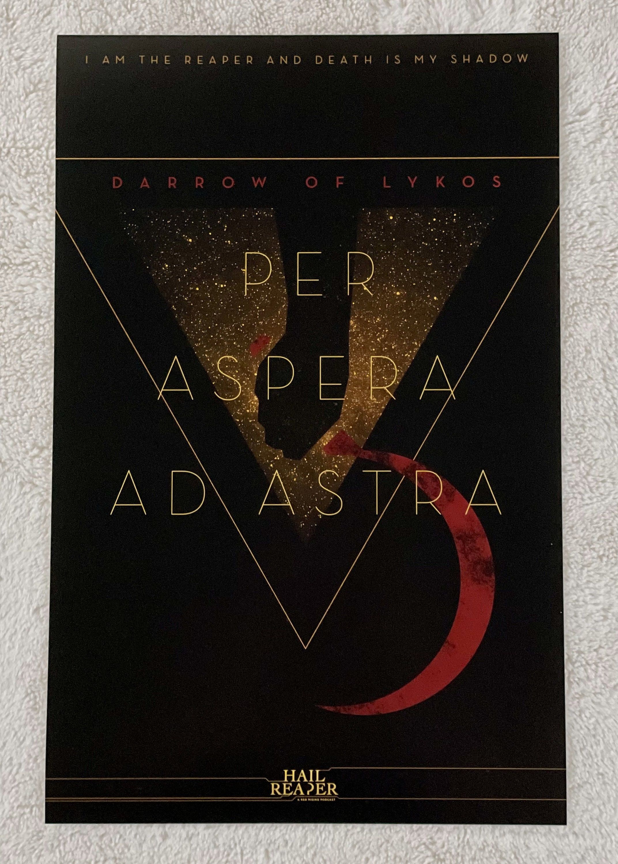 2145x3000 Darrow of Lykos 11x17 Print Reaper Aspera Ad Astra