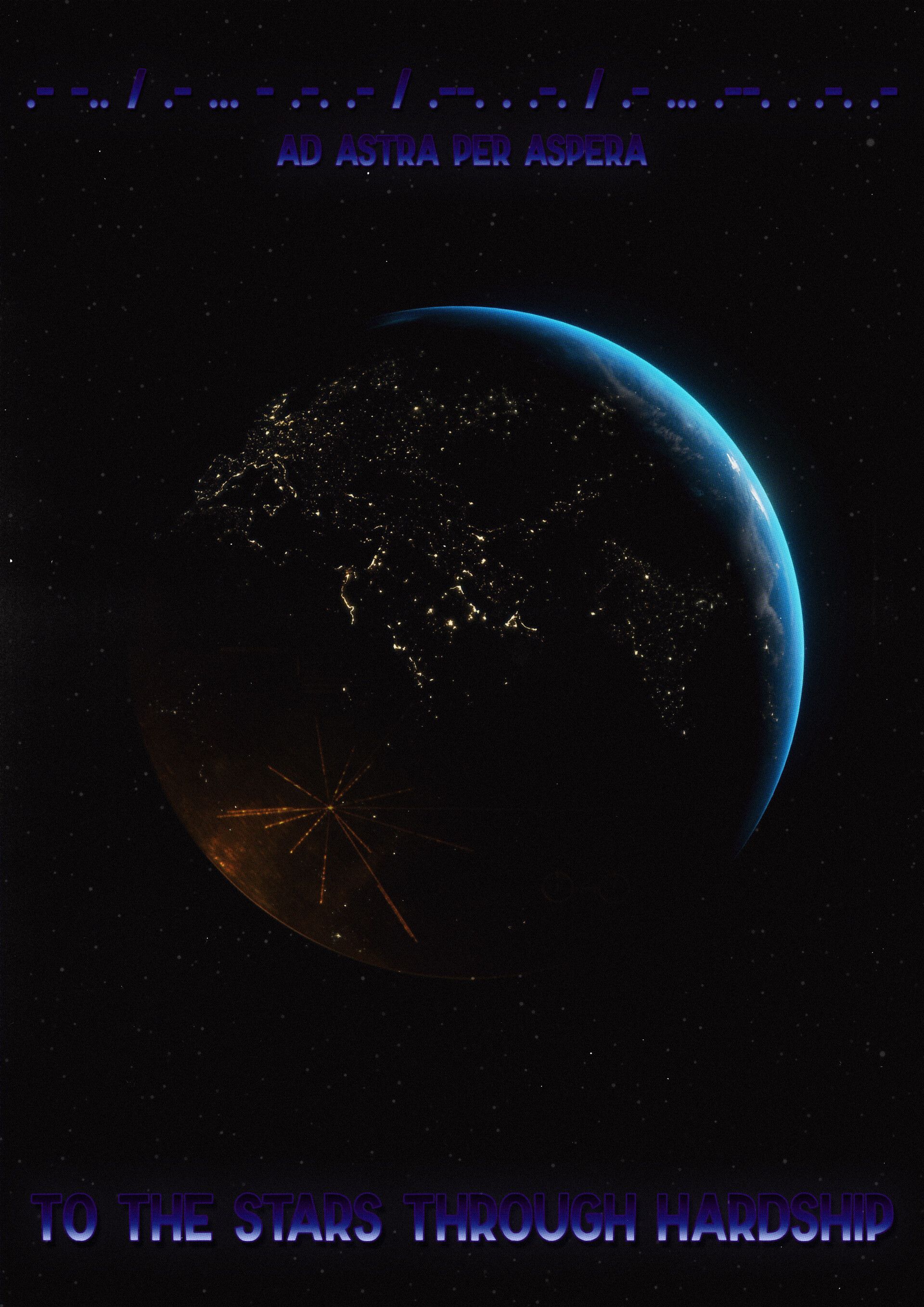 1920x2716 Per Aspera Ad Astra Poster Practice