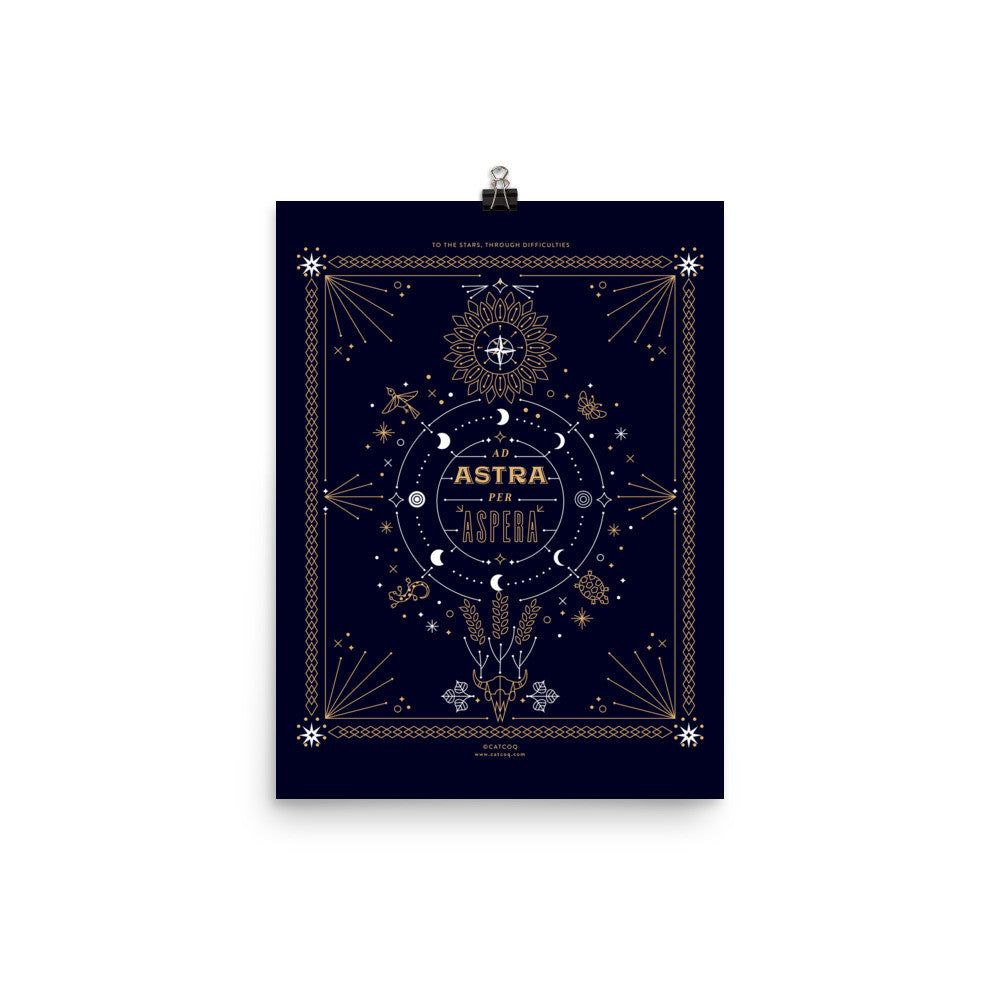 1000x1000 Ad Astra Per Aspera • Art Print