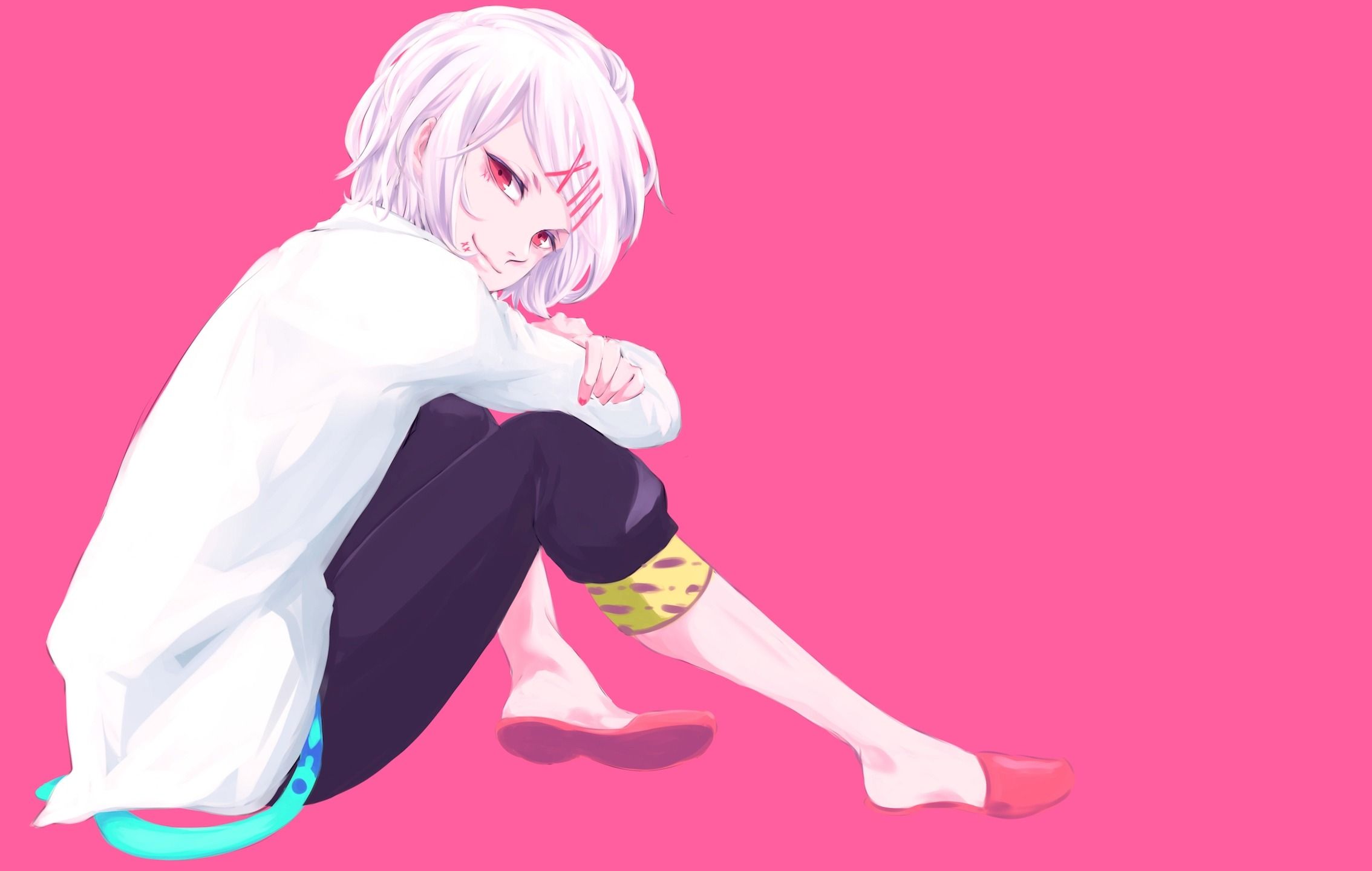 2268x1440 Free Tokyo Ghoul 2K wallpaper for desktop and phone
