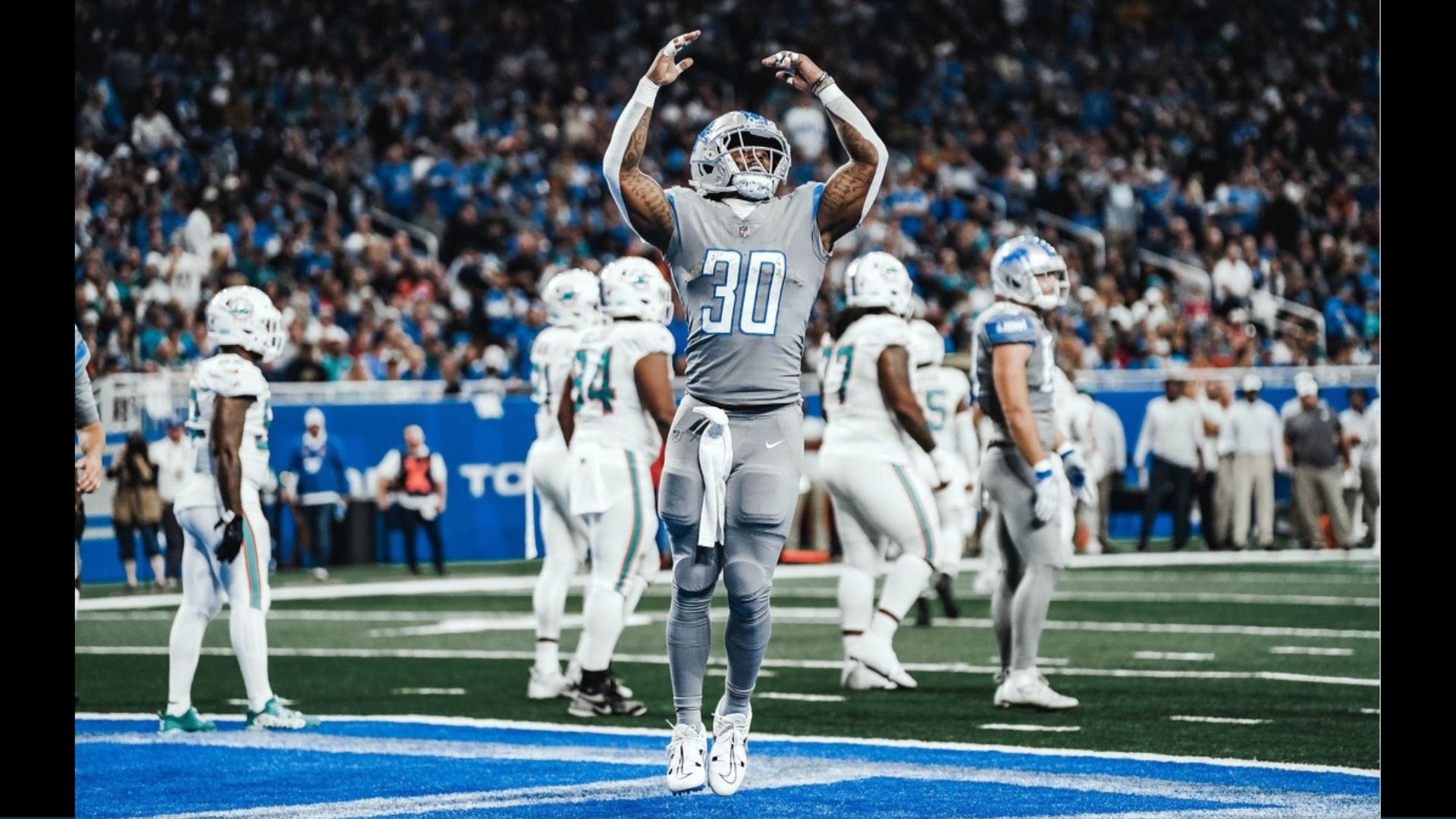 1920x1080 Week 8: Another 2 TD Game Gives Former BYU Star Jamaal Williams Share Of NFL Lead