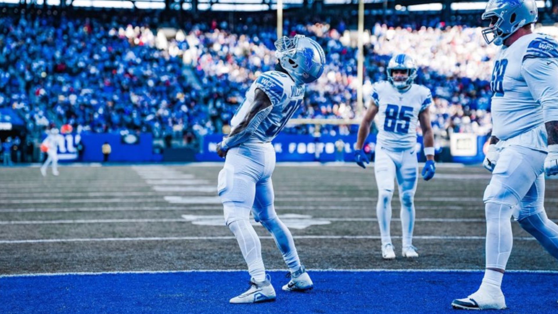 1920x1080 Week 11: Former BYU Star Jamaal Williams Adds 3 Rushing TDs To NFL Leading Total As Lions Stun Giants