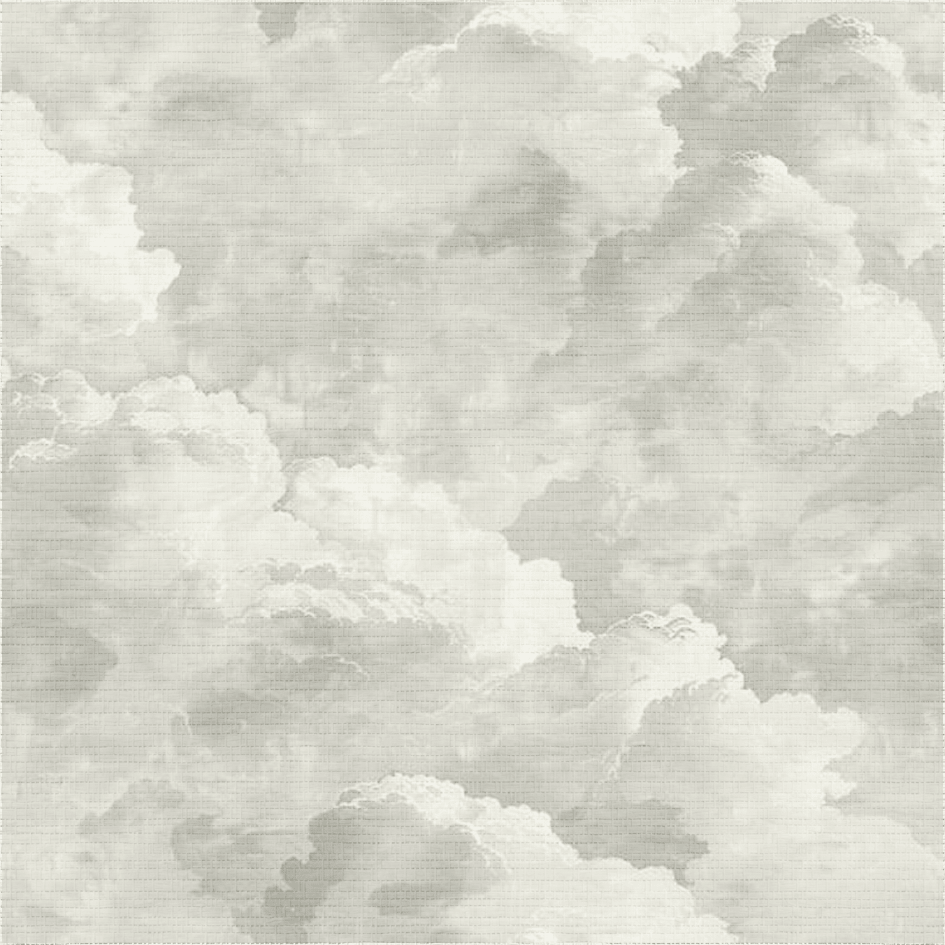 1352x1352 Dior Clouds Faux Grasscloth Wallpaper