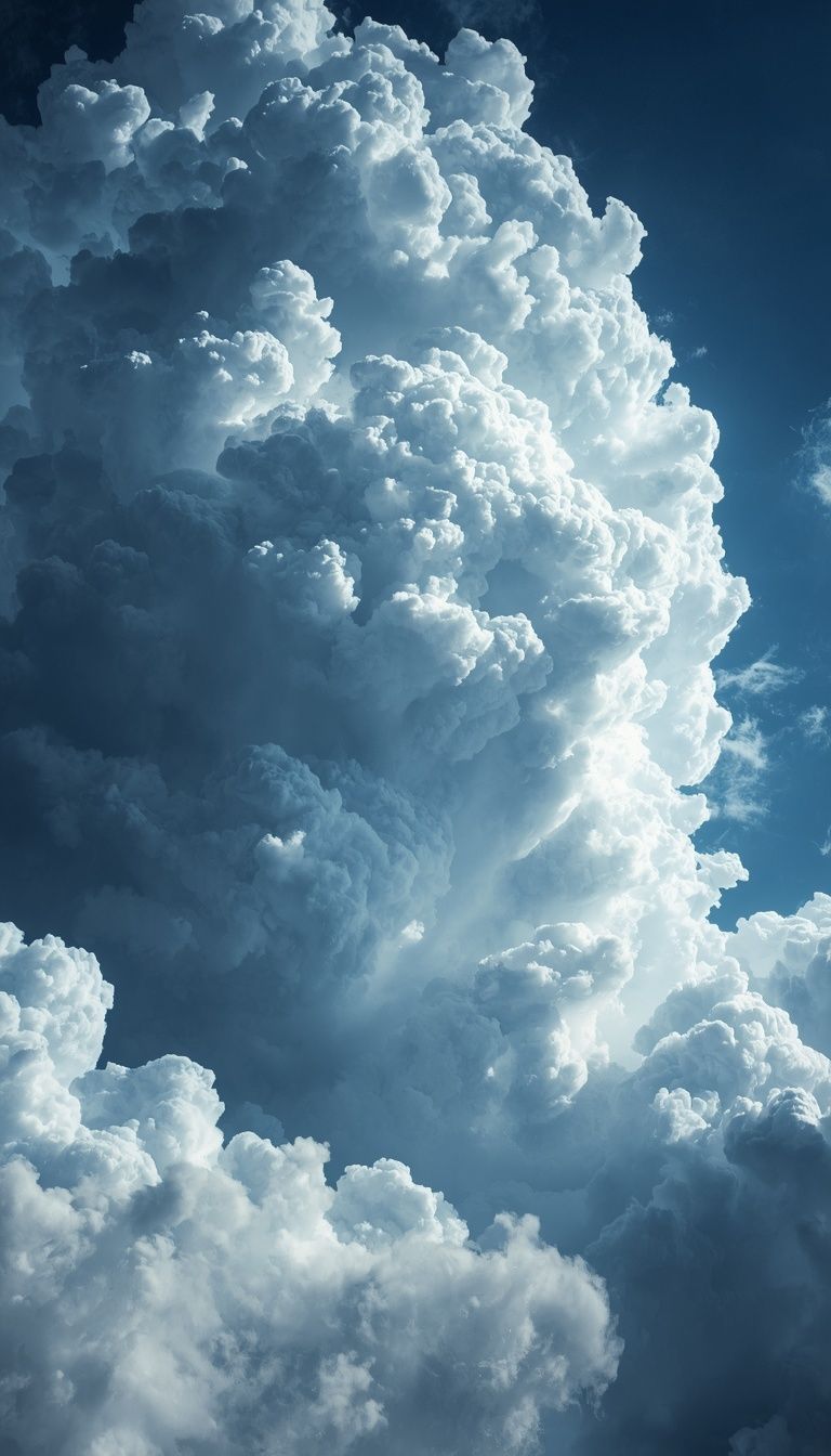 768x1344 close up rotating roll cloud texture sky