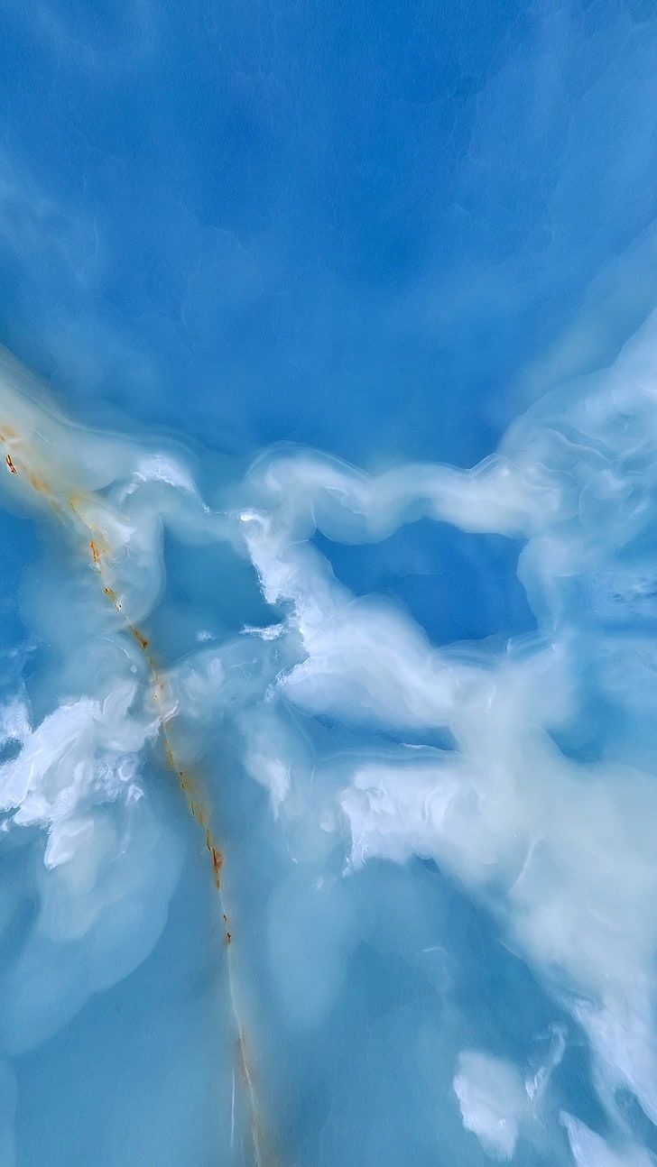 728x1294 HD wallpaper: texture, textured, portrait display, vertical, blue, cloud