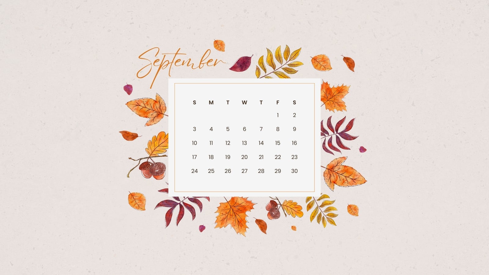 1600x900 Fall Desktop Wallpaper Templates Online