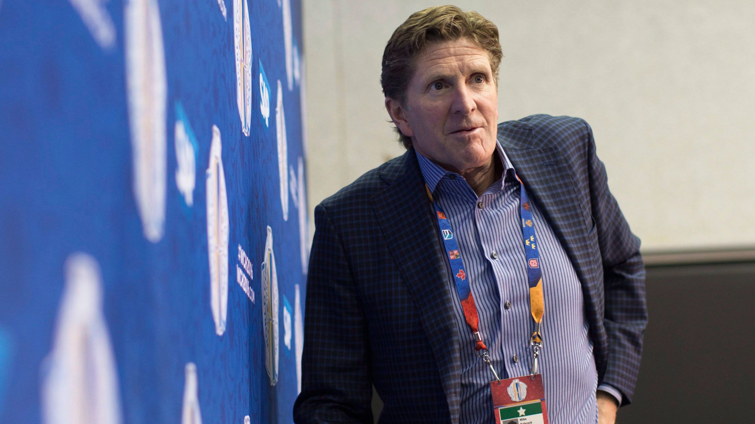 2560x1440 Mike Babcock: When I was hired, Lou Lamoriello wasn't there. We had a plan then. We have a plan now