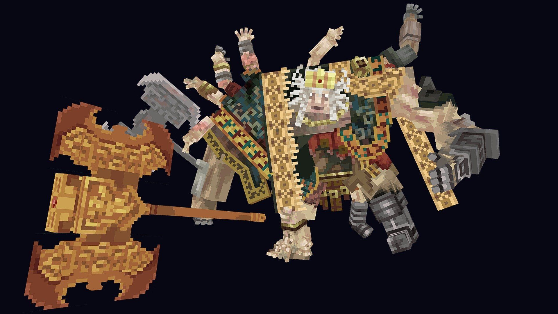 1920x1080 Godrick the Grafted model by Sam McLaughlin [befb805]