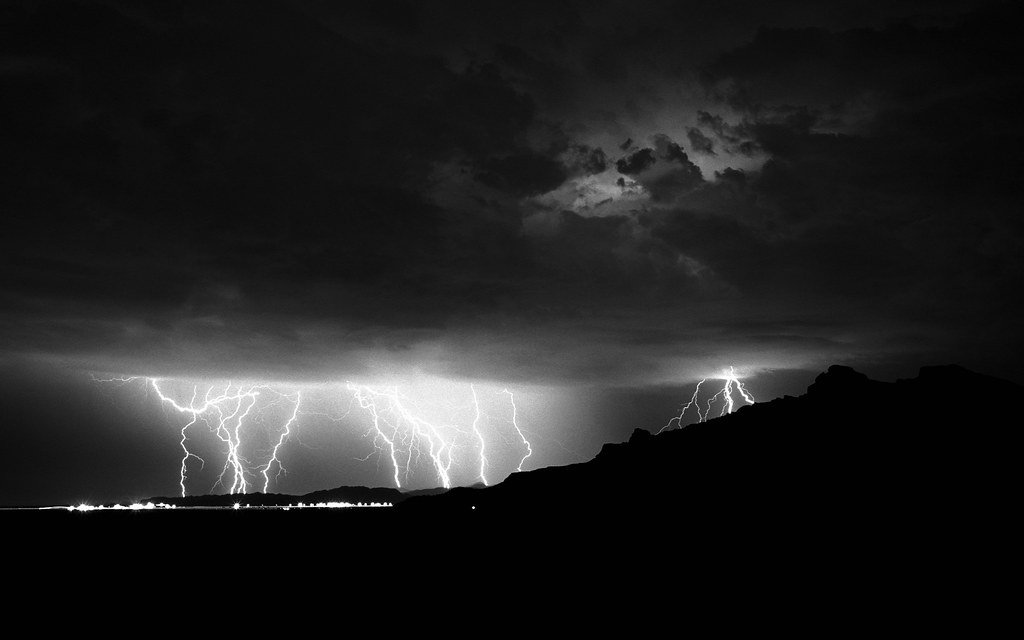 1024x640 Mac Wallpaper. This is one of Apple's Black & W
