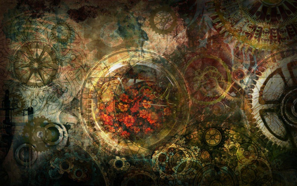 1024x640 Steampunk by DreamSteam: Steampunk Computer Wallpaper
