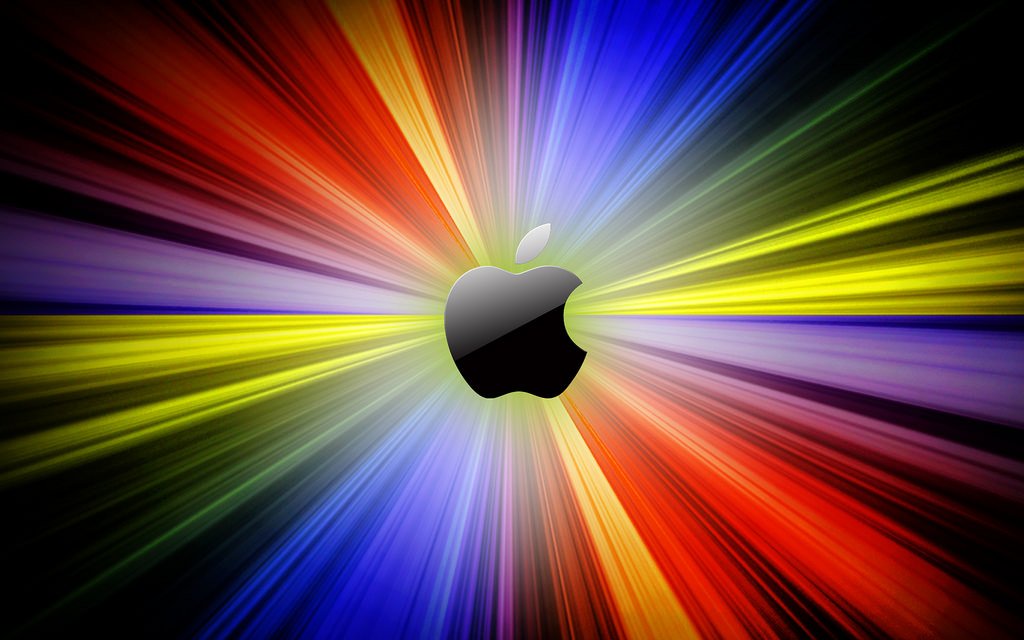1024x640 Abstract Inspired Apple Wallpaper