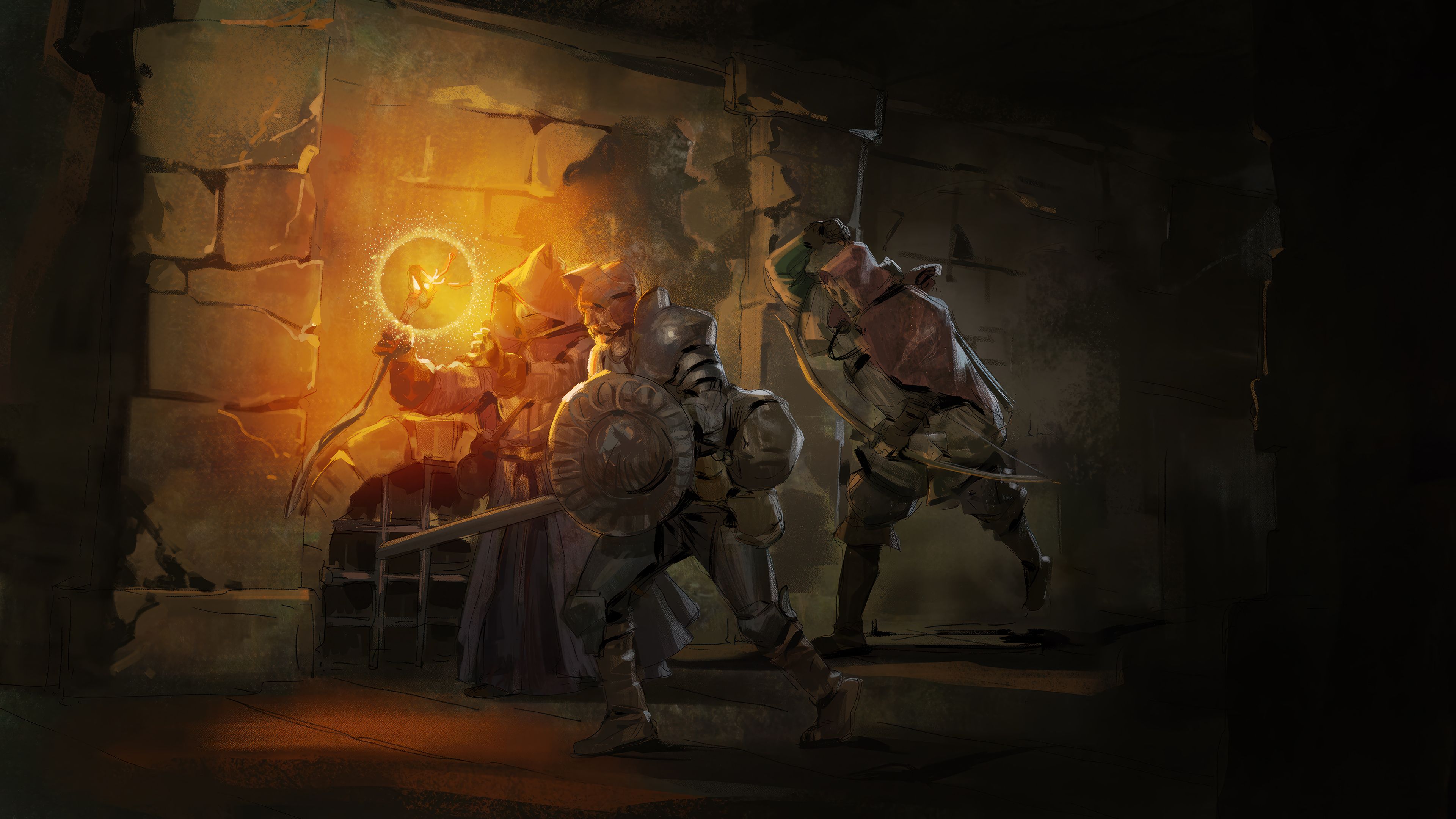 3840x2160 Dark And Darker Game Wallpaper