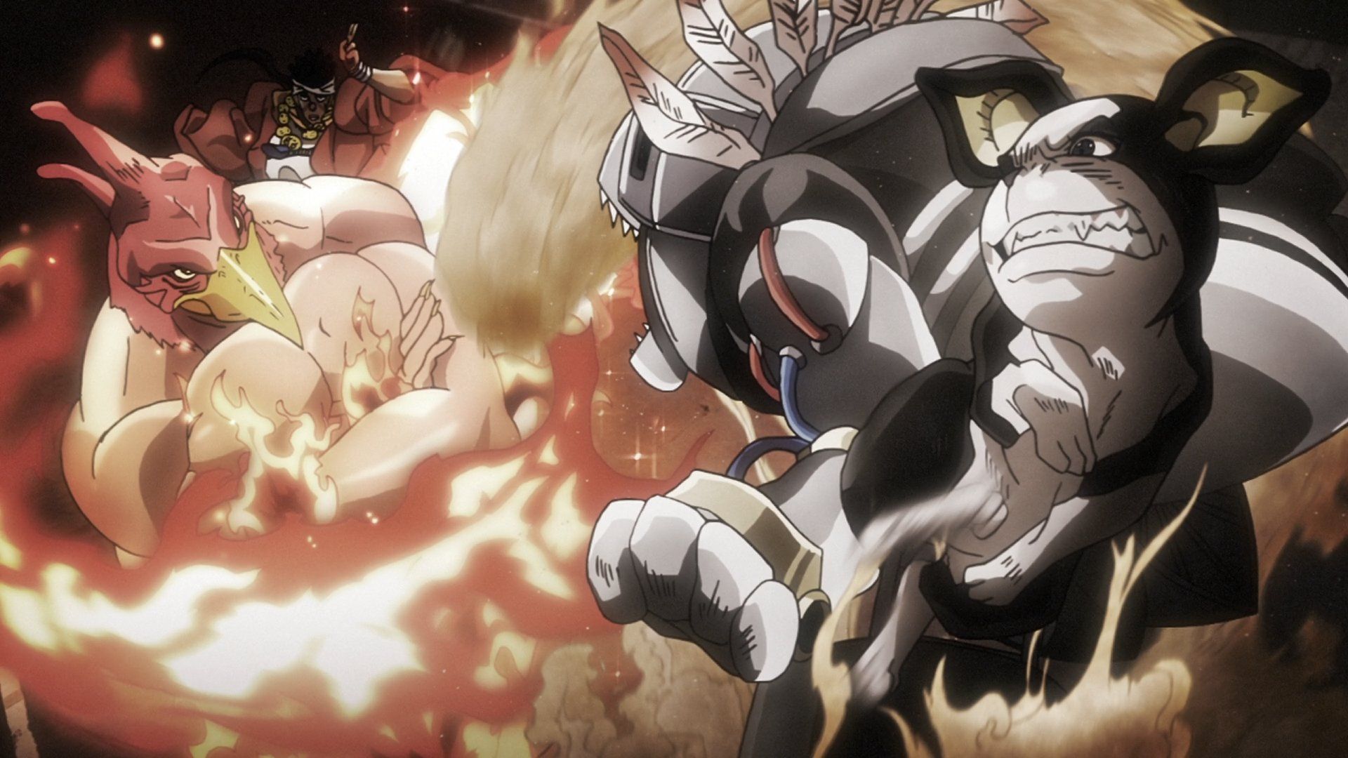 1920x1080 JoJo's Bizarre Encyclopedia в X: „Iggy The Stray Dog By Otsuichi New JoJo Spin Off Short Story And Avdol's Confrontation In 1980's Downtown New York 2022