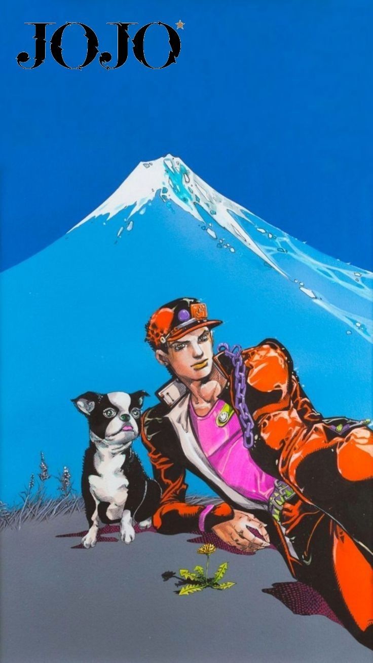 736x1307 Jojo's bizarre adventure illustration. Jojos bizarre adventure illustration, Araki hirohiko art wallpaper, Adventure manga