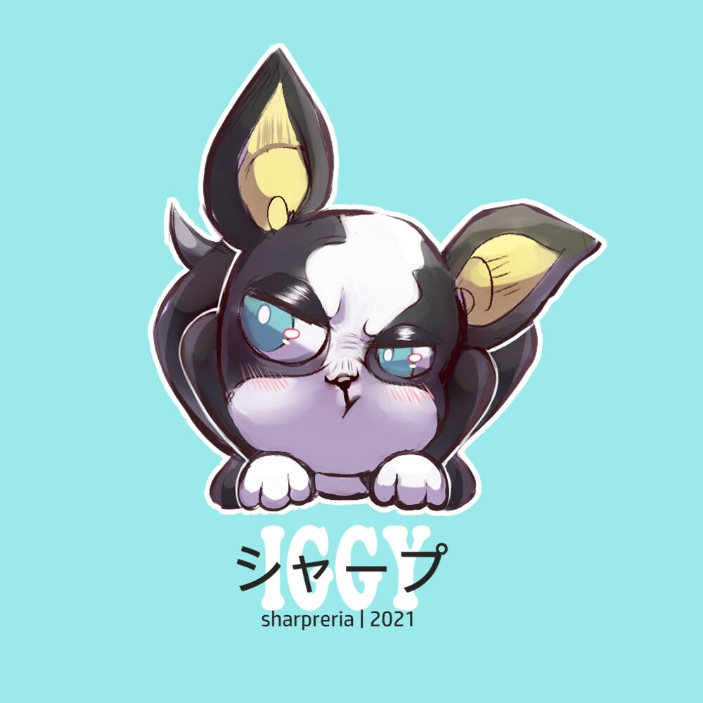 1000x1000 【 Fanart 】Iggy (JJBA)