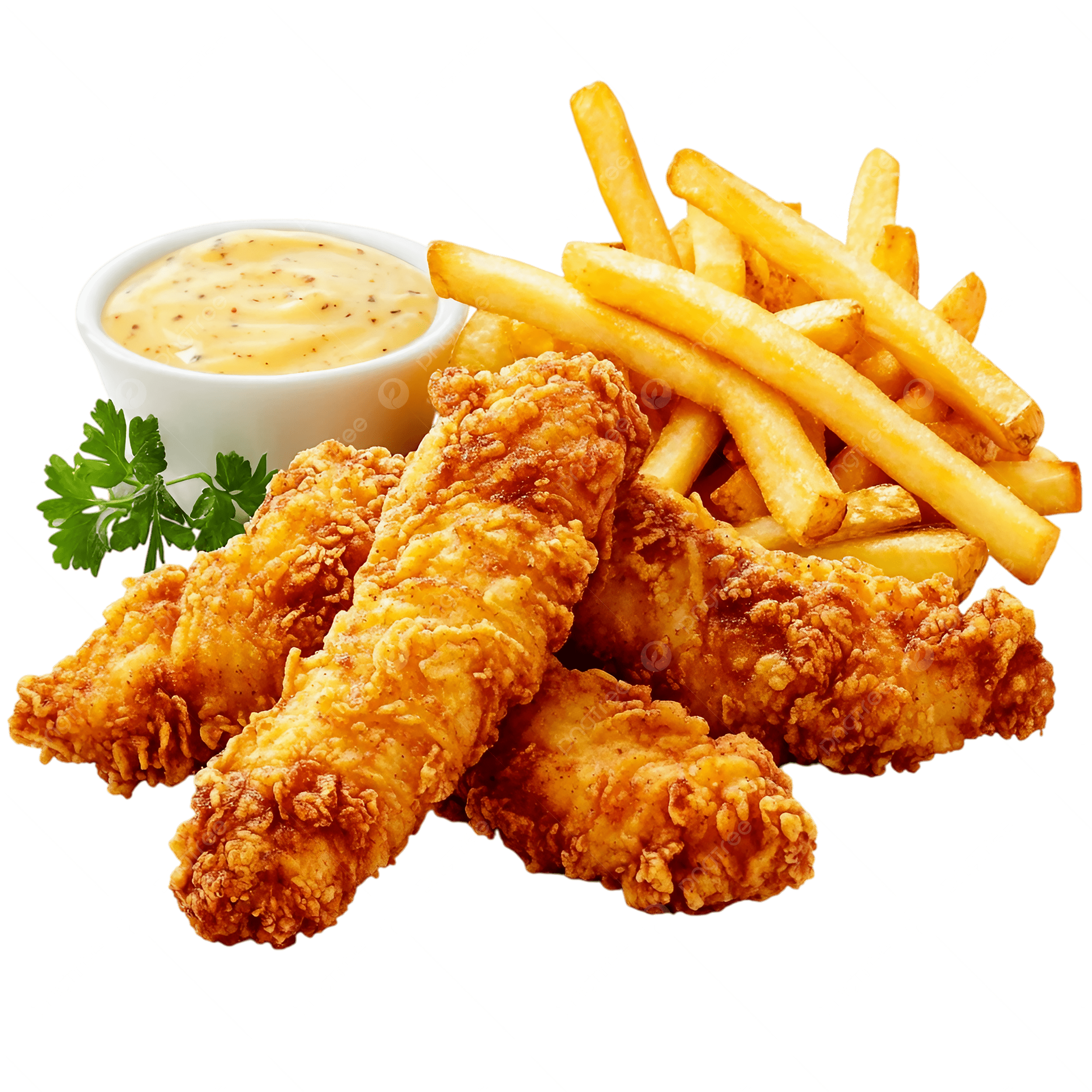 2500x2500 Fried Chicken Tenders PNG, Vector, PSD, and Clipart With Transparent Background for Free Download