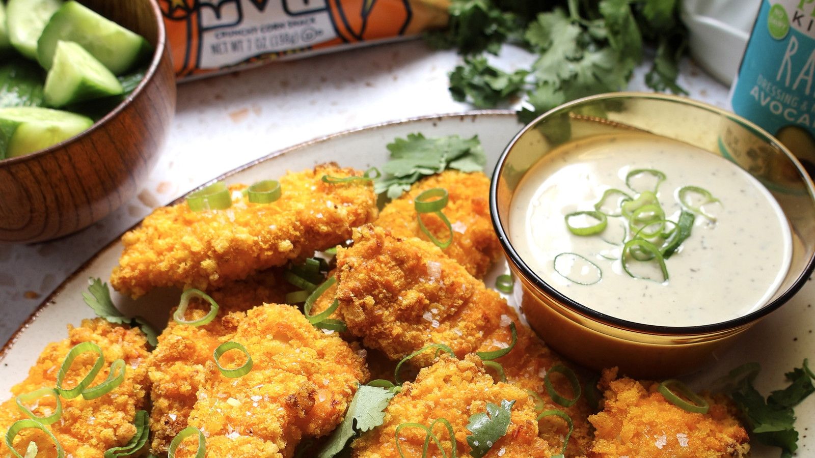 1600x900 Cheesy Chicken Tenders with Ranch