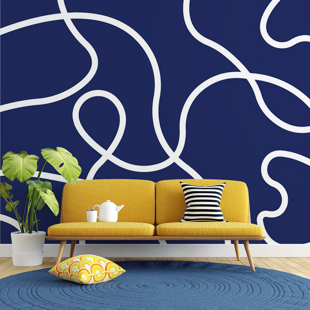 1000x1000 Twirl. Abstract Wallpaper Mural