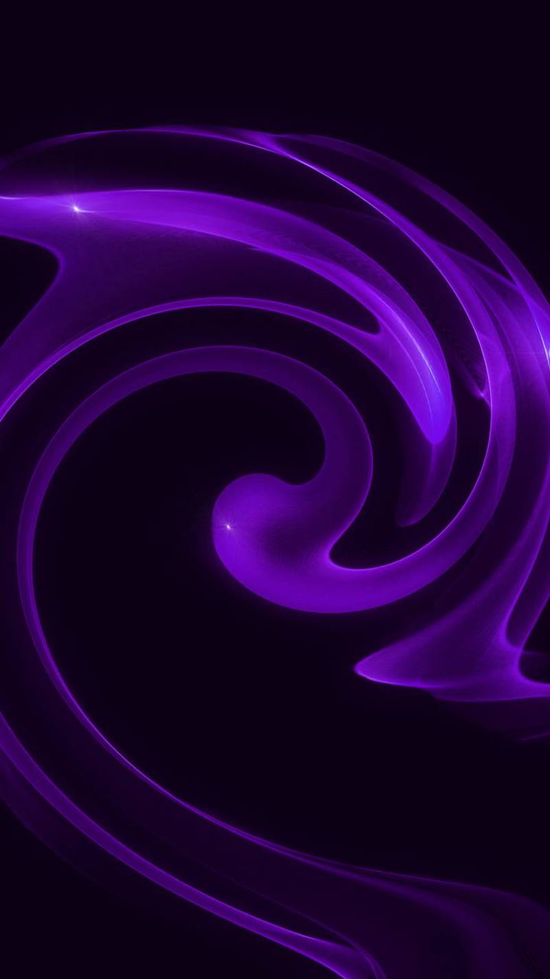 800x1422 Purple twirl, swirl, HD phone wallpaper