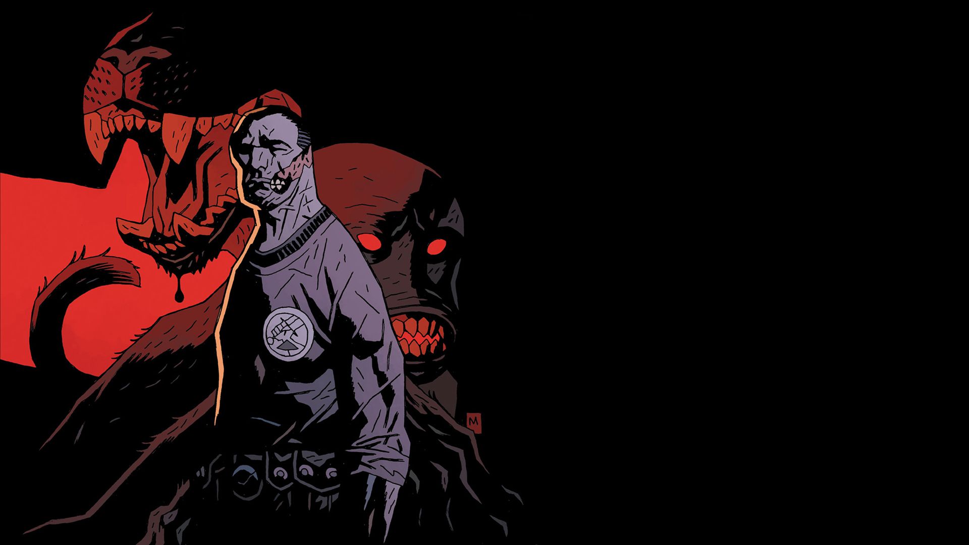 1920x1080 Phone wallpaper: Comics, B P R D Plague Of Frogs 694277