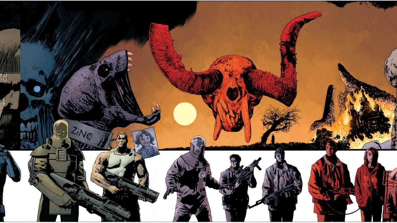 1280x720 NYCC 2014 Exclusive: Dark Horse Unveils 9 x 17 BPRD Promotional Poster