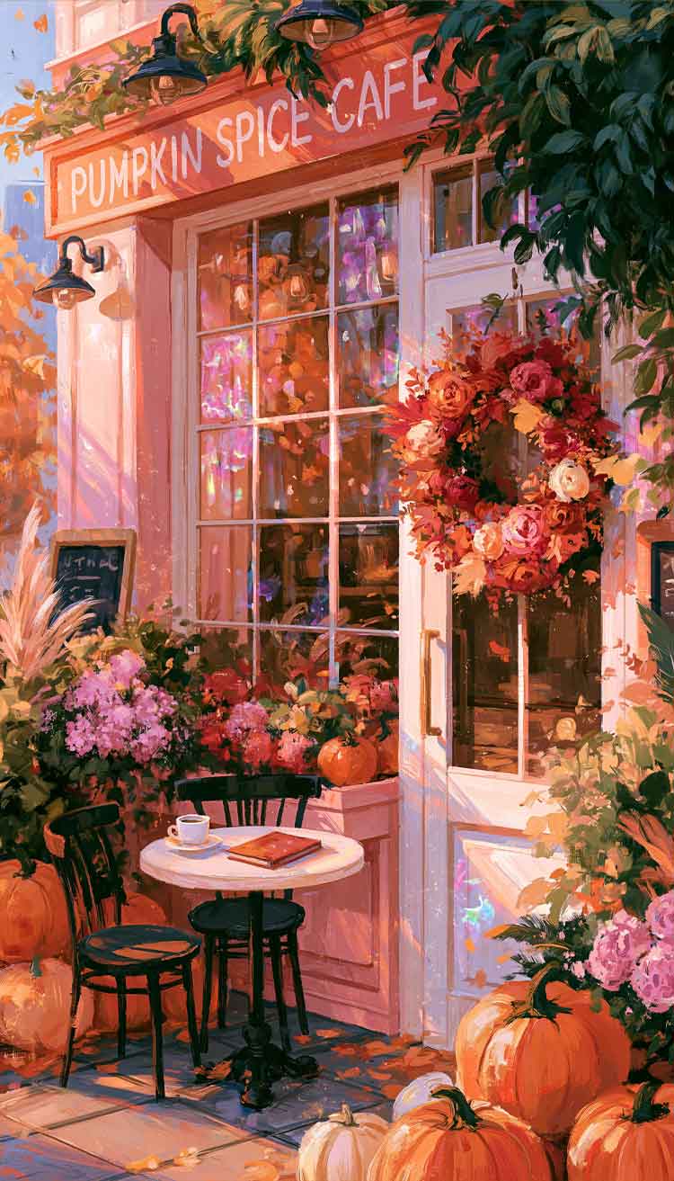 750x1313 Cute Fall Wallpaper for iPhone Background