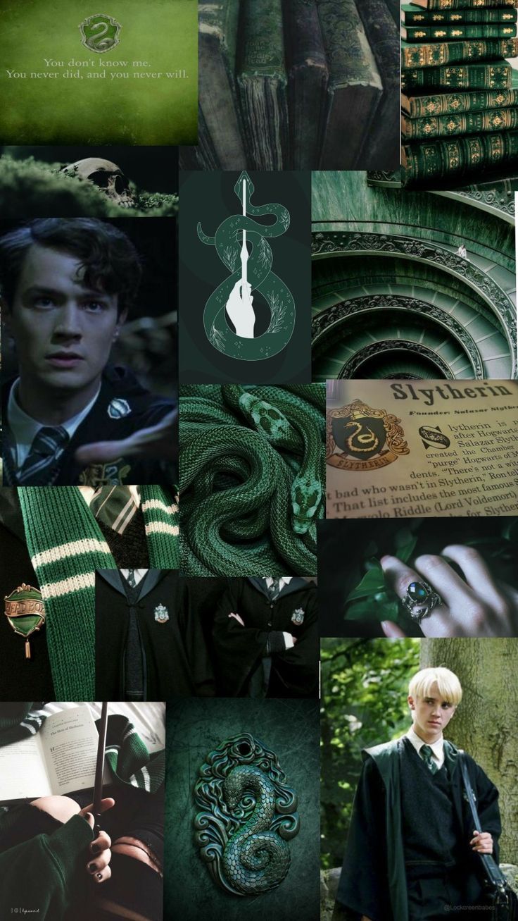 736x1307 wallpaper aesthetic slytherin