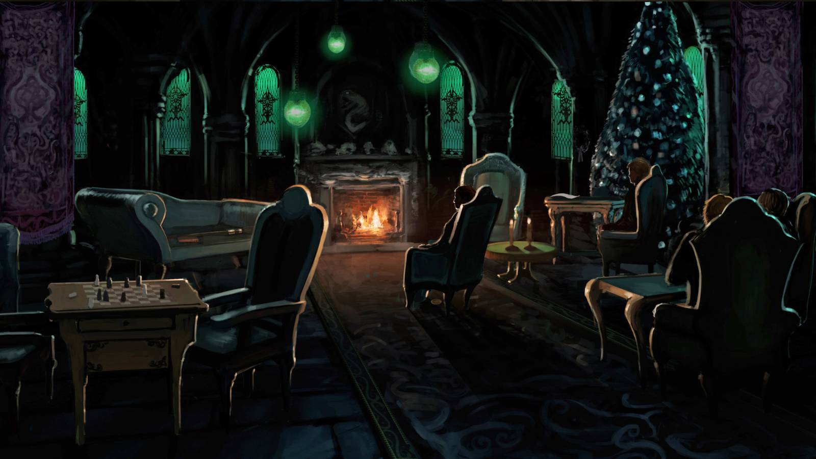 1600x900 Secrets About The Slytherin Common Room