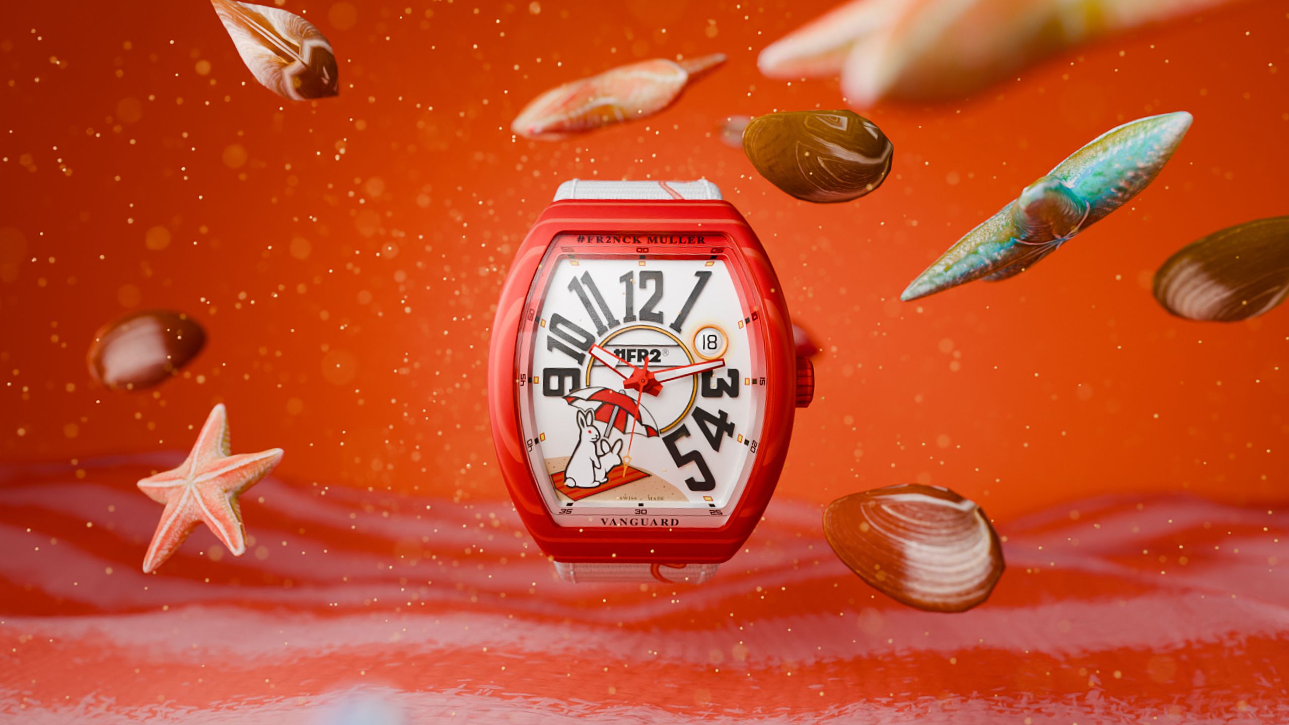 2560x1440 FRANCK MULLER & #FR2 EXTEND THEIR PARTNERSHIP WITH THE NEW #FR2NCK MULLER VANGUARD BEACH LIMITED EDITION