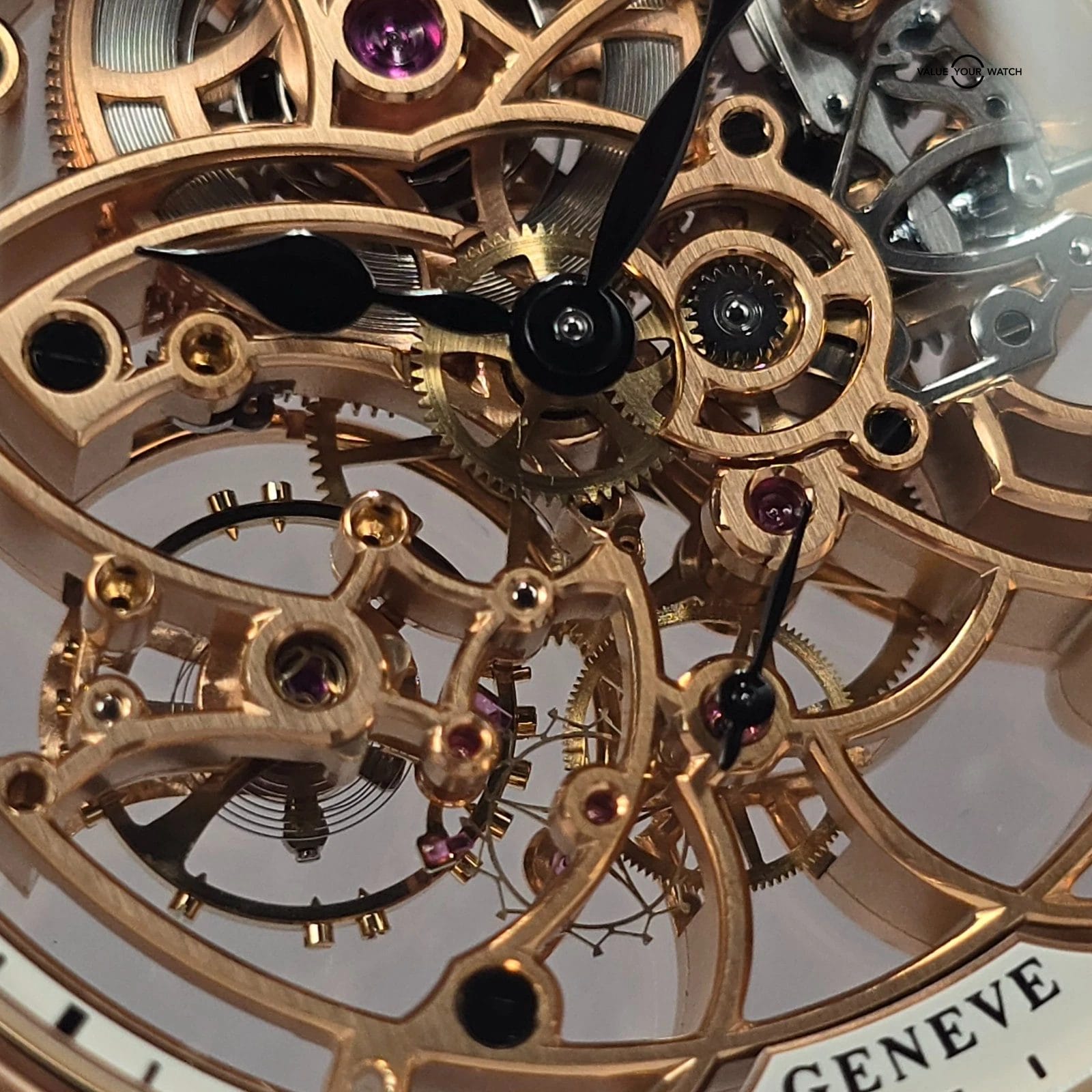 1600x1600 Franck Muller 7 Days Round Skeleton, Solid 18k gold and Diamonds! Full set 2024. Value Your Watch
