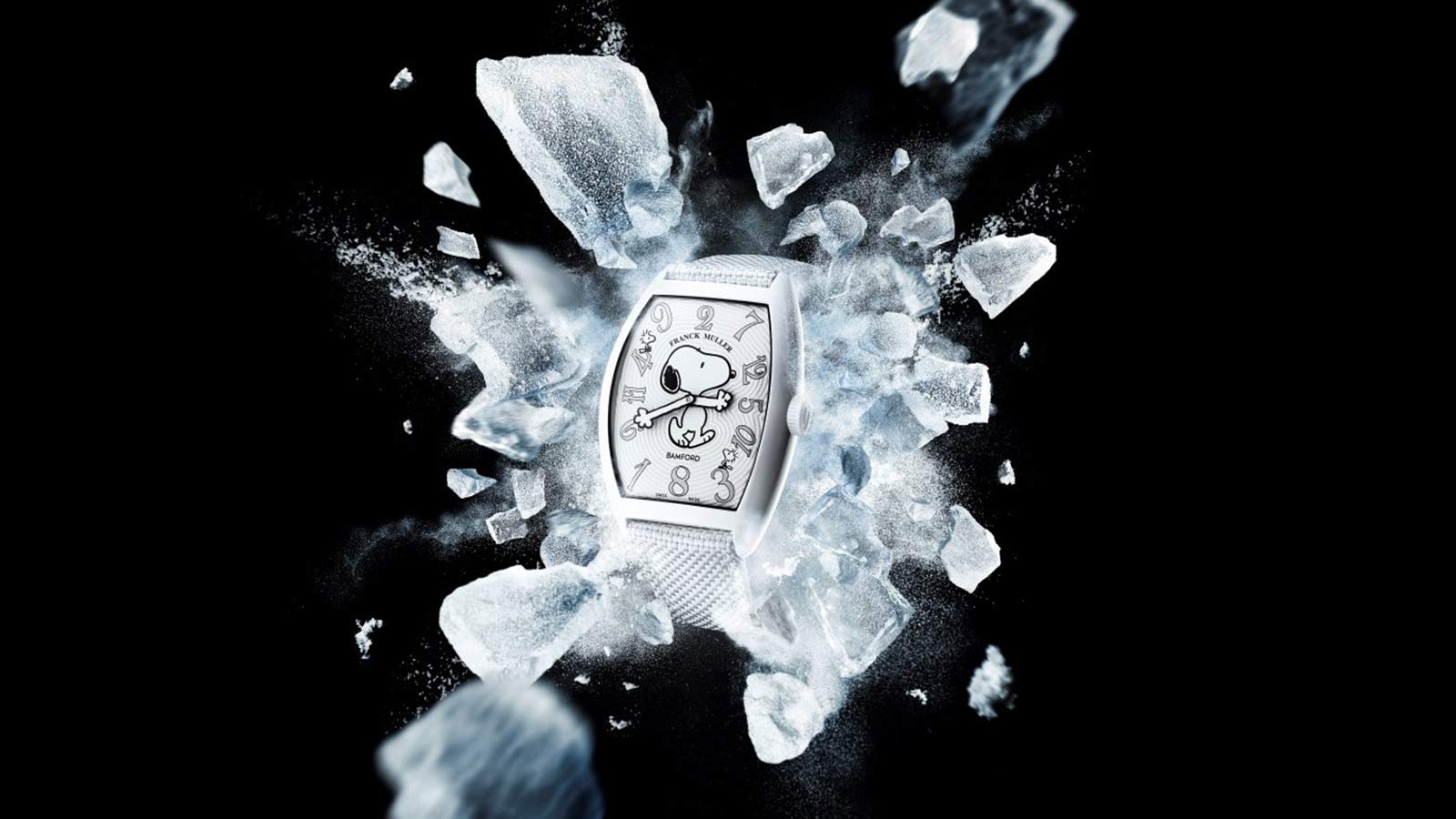 1600x900 Franck Muller x BWD Crazy Hours Arctic Snoopy: A Whimsical Timepiece Collaboration