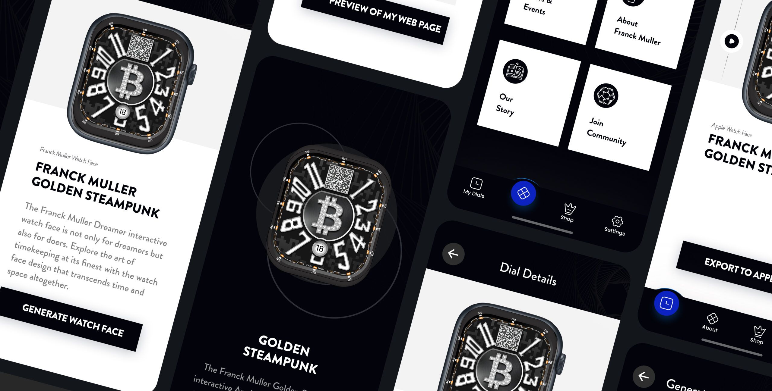 2560x1298 Franck Muller Apple Watch Dials App Development