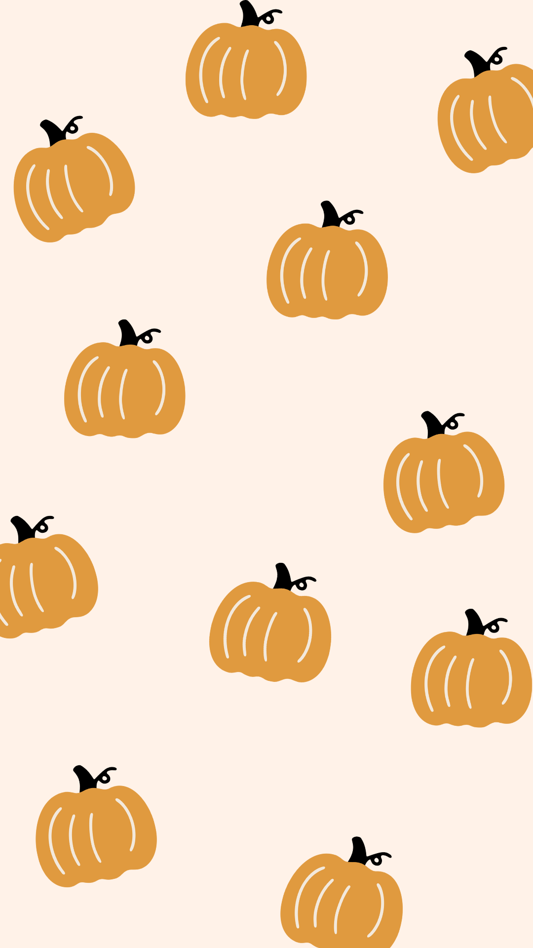 1080x1920 Cute Halloween And Fall Wallpaper
