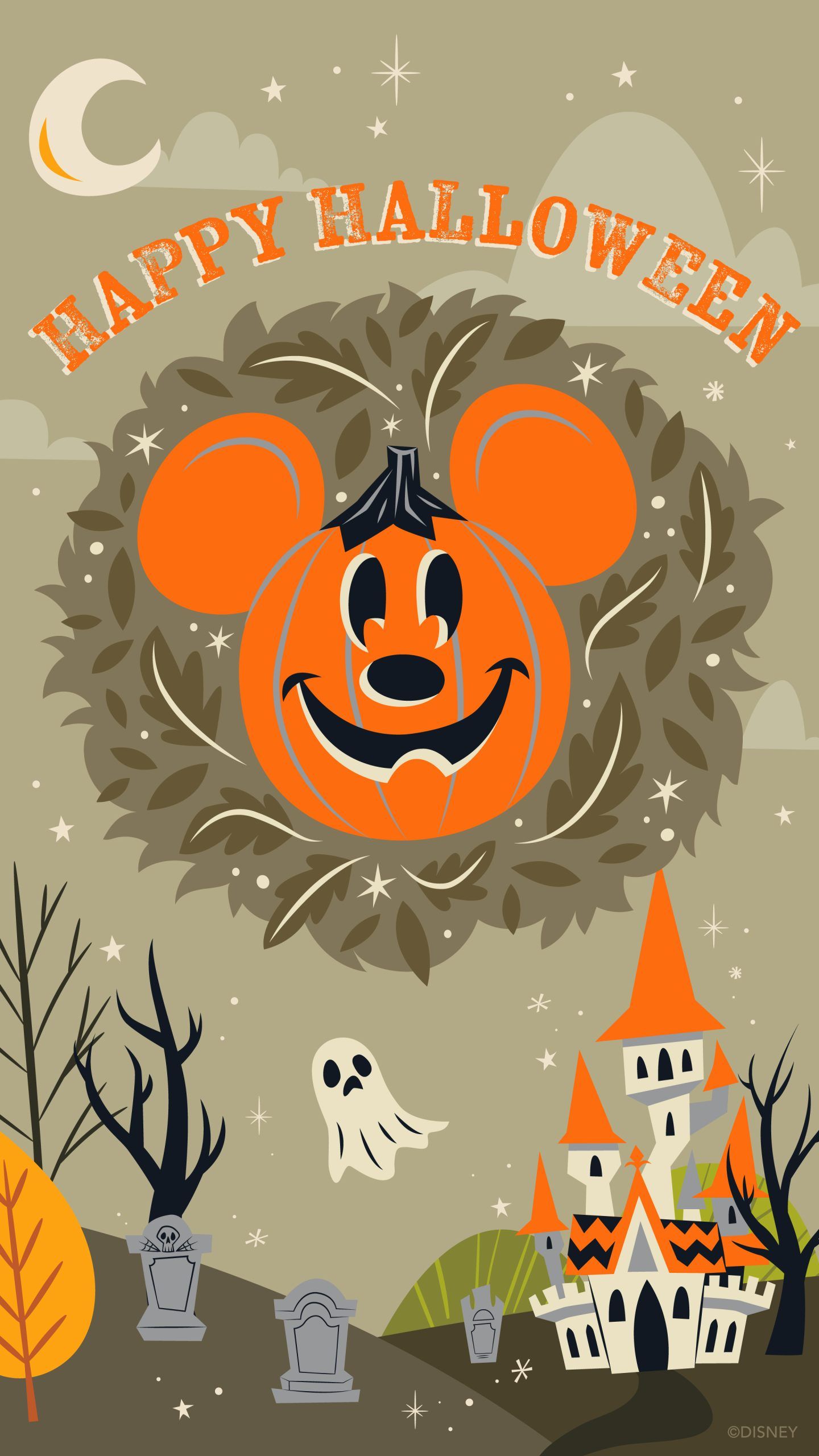 1440x2560 New Disney Fall and Halloween Wallpaper for 2024 Parks Blog